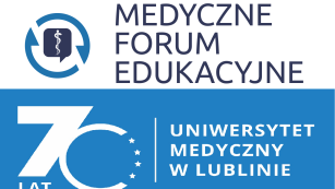 Logo Medycznego Forum Edukacyjnego i Uniwersytetu Medycznego w Lublinie